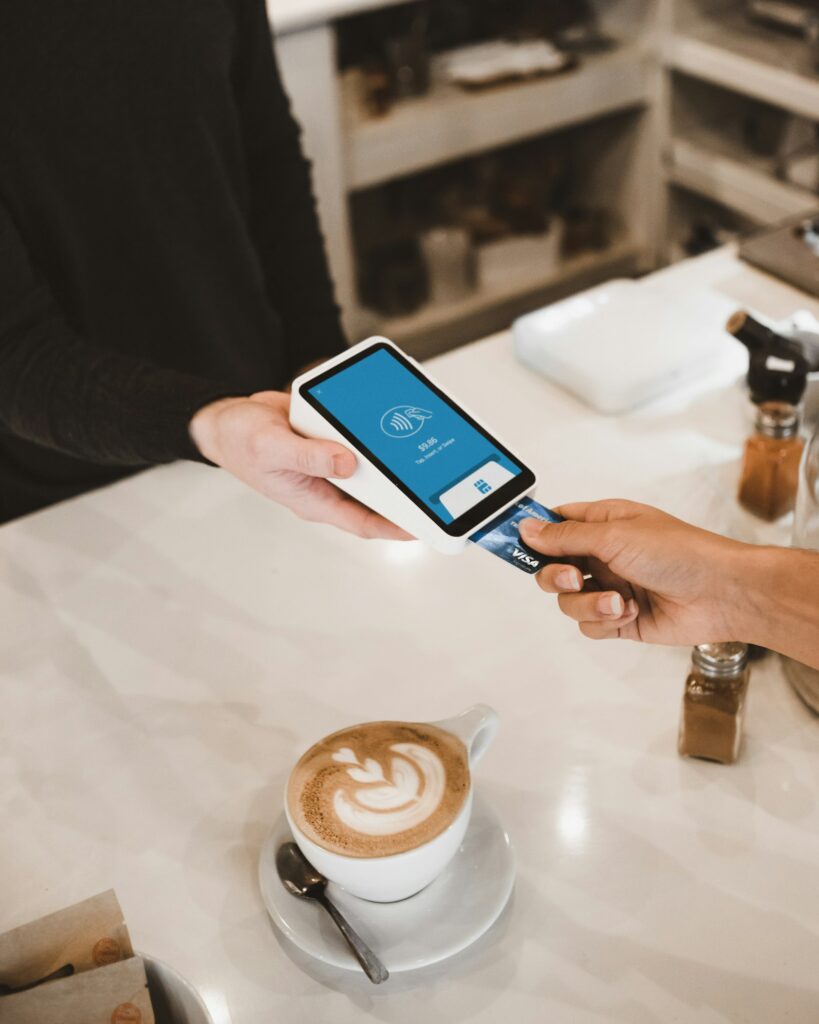 Card payment on a POS terminal